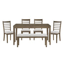 Emilia 6-Piece Pack Dining Set