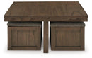 Boardernest Coffee Table with 4 Stools