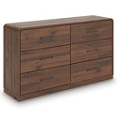 Fortlorn Dresser and Mirror - Town Of Bargains Furniture - NY