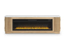 Camdill 80" TV Stand with Electric Fireplace