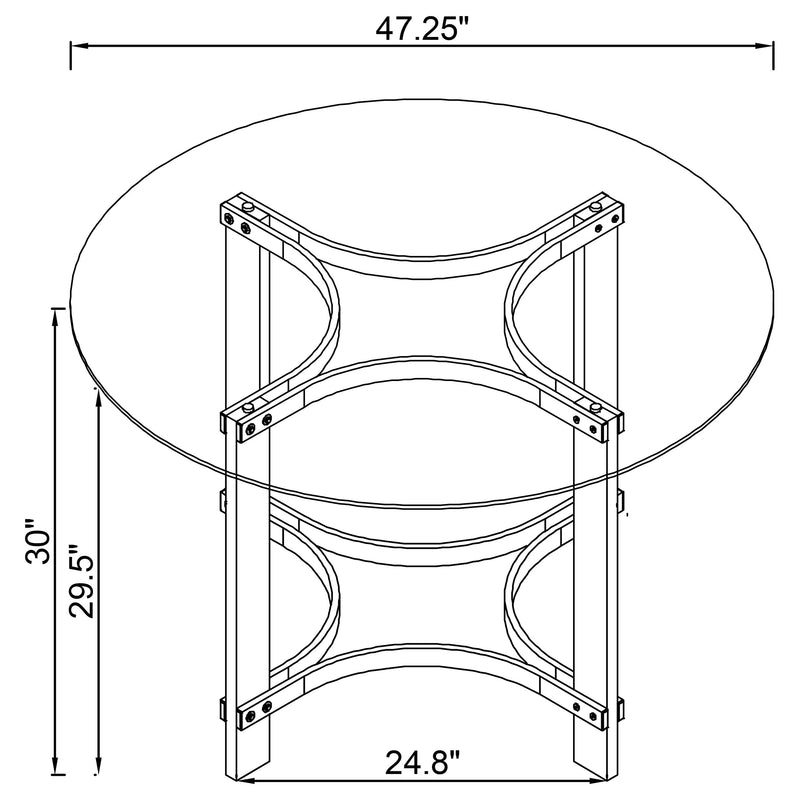 Keeling 5 Pc Dining Set