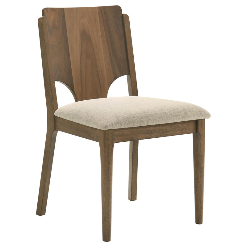 Crestmore 5-piece 46-inch Round Wood Dining Table Set Walnut - Town Of Bargains Furniture - NY