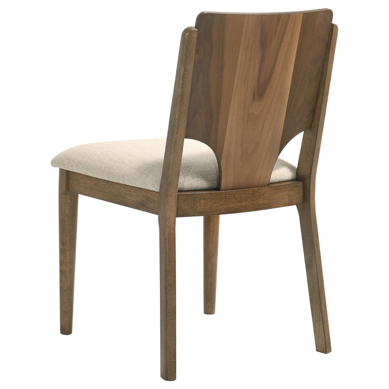 Crestmore 5-piece 46-inch Round Wood Dining Table Set Walnut - Town Of Bargains Furniture - NY