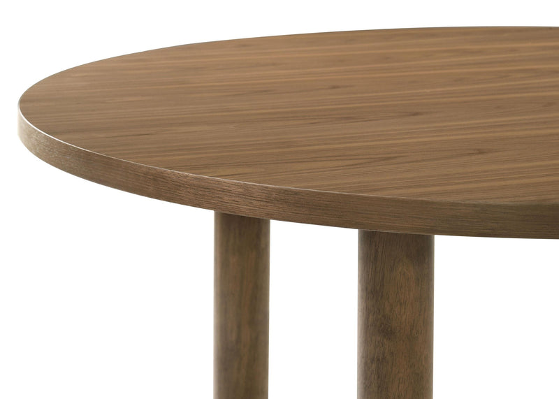 Crestmore 5-piece 46-inch Round Wood Dining Table Set Walnut - Town Of Bargains Furniture - NY