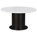 Sherry Rectangular Marble Top Dining Table set