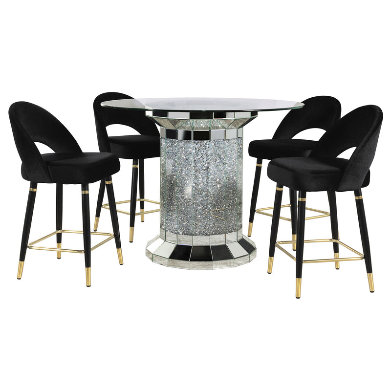 Ellie 5 Pc Counter Height Dining Sets - Town Of Bargains Furniture - NY