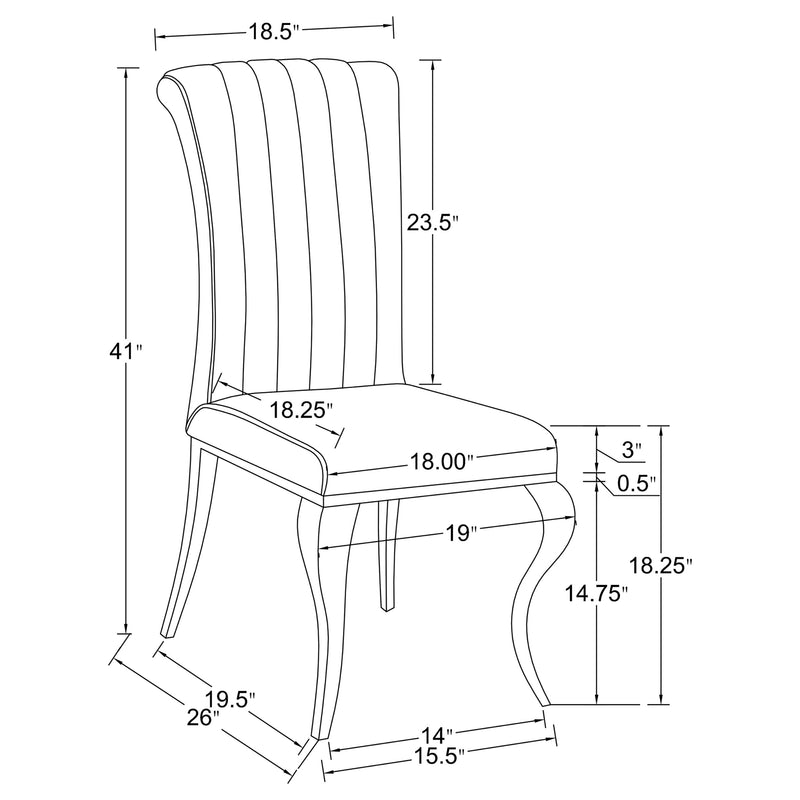 Marilyn 5 Pc Dining Sets - Town Of Bargains Furniture - NY