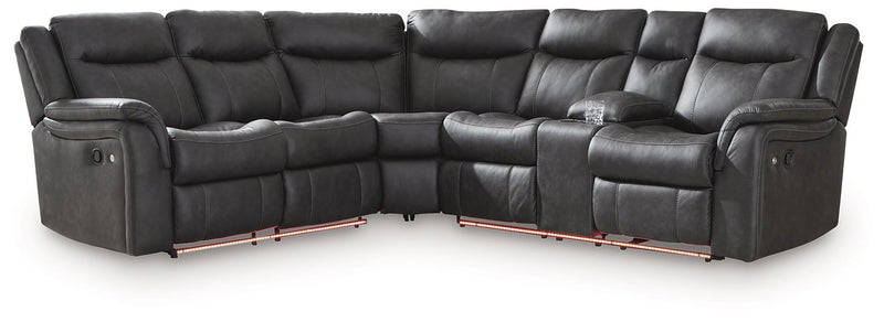 Sultan Meadow Reclining Sectional - Town Of Bargains Furniture - NY