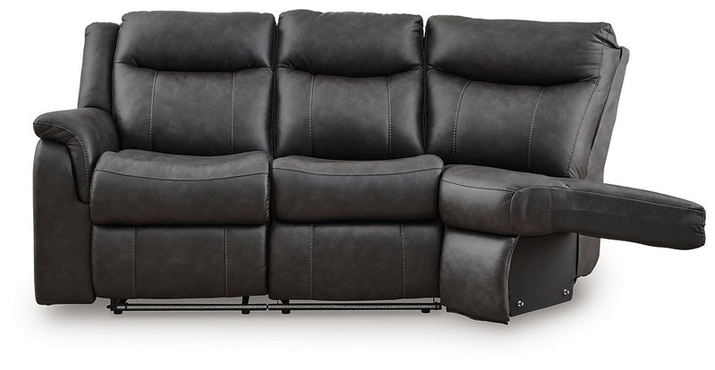 Sultan Meadow Reclining Sectional - Town Of Bargains Furniture - NY