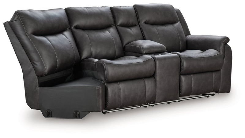 Sultan Meadow Reclining Sectional - Town Of Bargains Furniture - NY