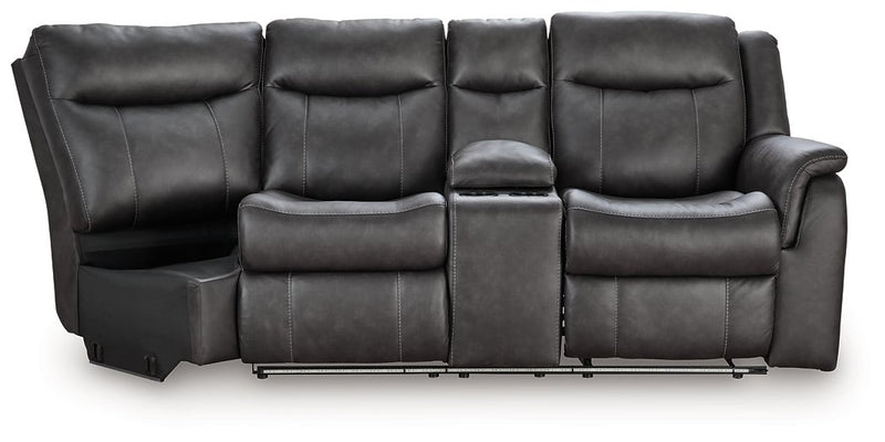 Sultan Meadow Reclining Sectional - Town Of Bargains Furniture - NY