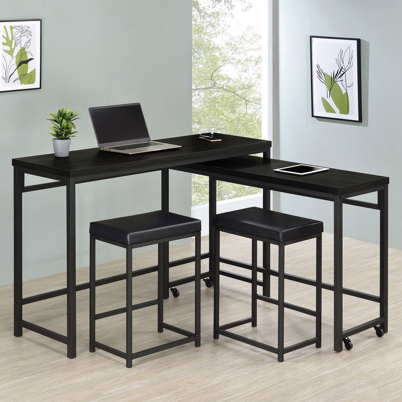 Hawes 4 Pc Counter Height Dining Set - Town Of Bargains Furniture - NY