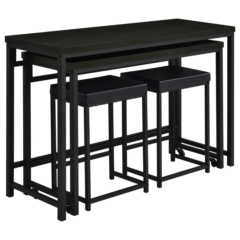 Hawes 4 Pc Counter Height Dining Set - Town Of Bargains Furniture - NY