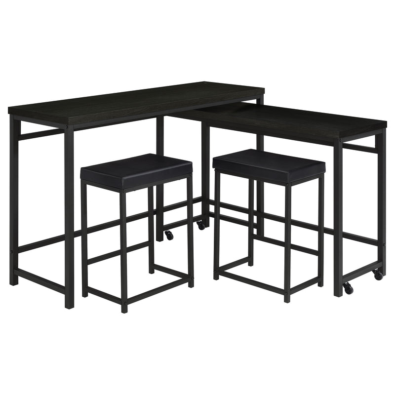 Hawes 4 Pc Counter Height Dining Set - Town Of Bargains Furniture - NY
