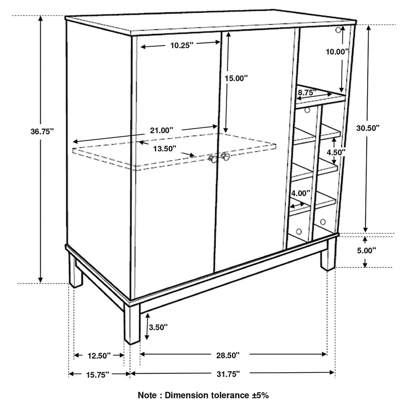 Cheyenne Bar & Wine Cabinet