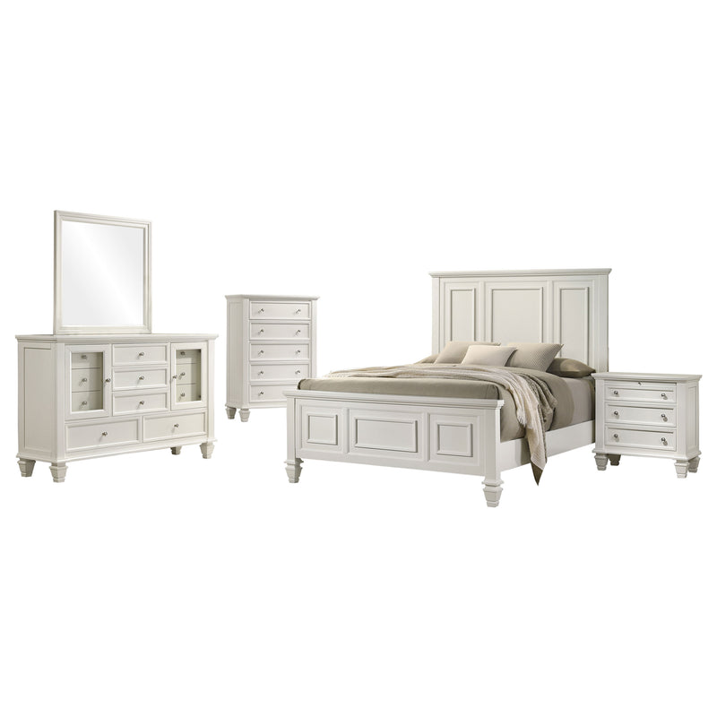 Sandy Beach 4 & 5 Piece Pc Bedroom Set Cal.King & E.King - Town Of Bargains Furniture - NY