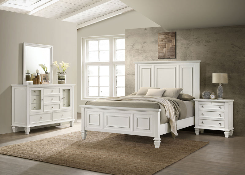 Sandy Beach 4 & 5 Piece Pc Bedroom Set Cal.King & E.King - Town Of Bargains Furniture - NY