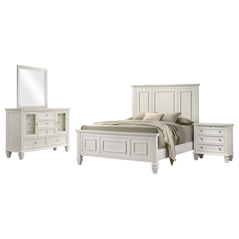 Sandy Beach 4 & 5 Piece Pc Bedroom Set Cal.King & E.King - Town Of Bargains Furniture - NY