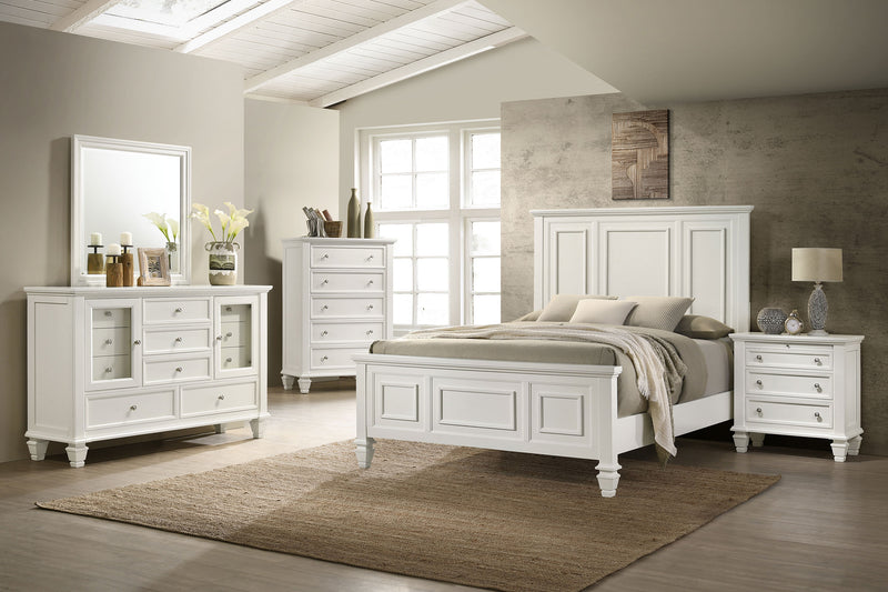 Sandy Beach 4 & 5 Piece Pc Bedroom Set Cal.King & E.King - Town Of Bargains Furniture - NY