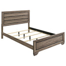 Kauffman California King, E.king, & Queen Panel Bed Washed Taupe - Town Of Bargains Furniture - NY