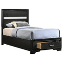 Miranda Panel Platform Storage Bed