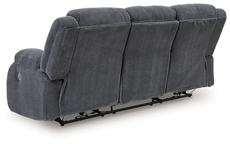 Observation Power Reclining Sofa with Drop Down Table - Town Of Bargains Furniture - NY