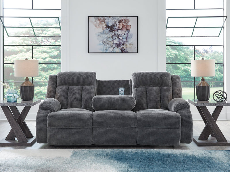 Observation Power Reclining Sofa with Drop Down Table - Town Of Bargains Furniture - NY