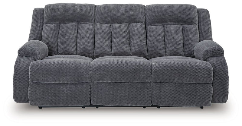 Observation Power Reclining Sofa with Drop Down Table - Town Of Bargains Furniture - NY