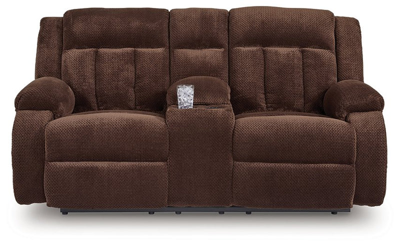 Observation Power Reclining Loveseat with Console - Town Of Bargains Furniture - NY