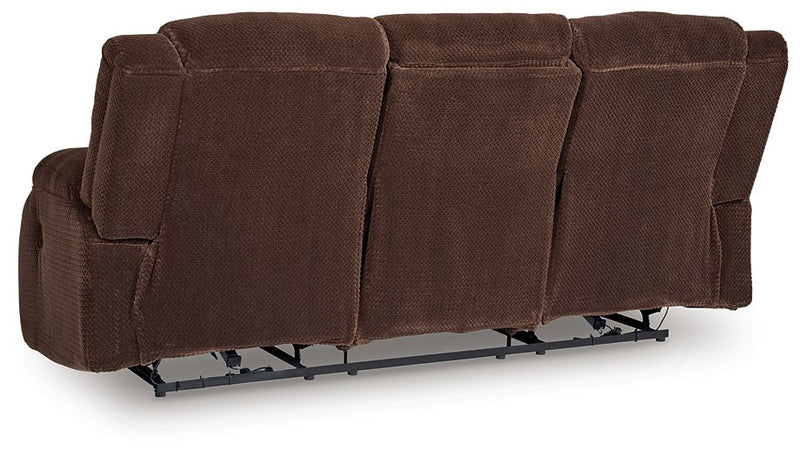 Observation Power Reclining Sofa with Drop Down Table - Town Of Bargains Furniture - NY