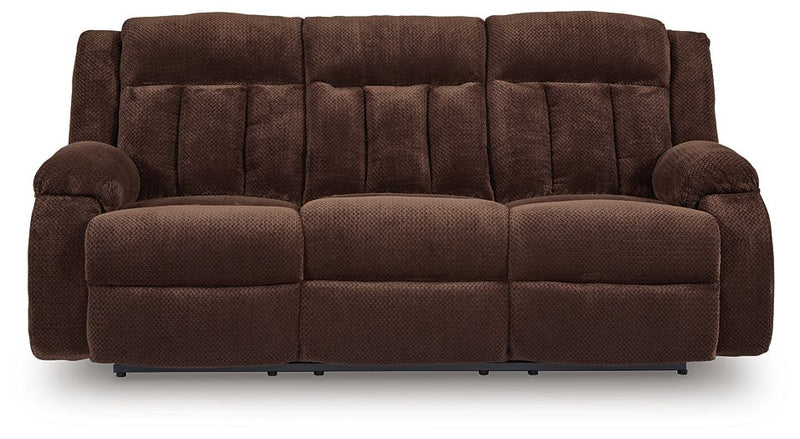 Observation Power Reclining Sofa with Drop Down Table - Town Of Bargains Furniture - NY