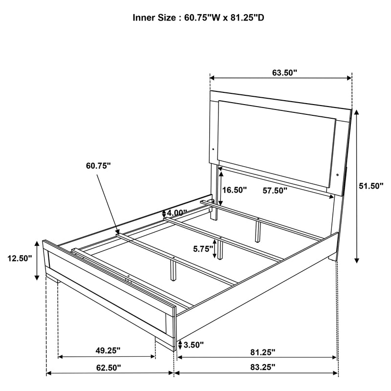 Hyland Eastern King & Queen Bed - Town Of Bargains Furniture - NY