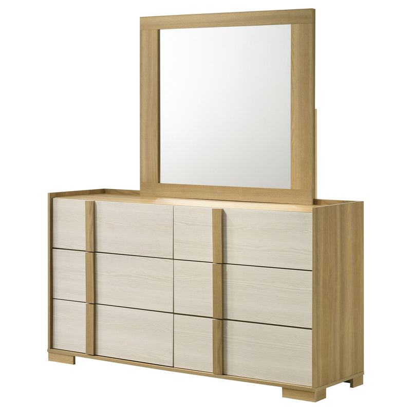 Hyland Dresser With Mirror - Town Of Bargains Furniture - NY