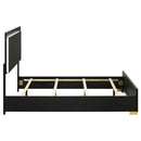 Marceline Panel Bed with LED Lighting