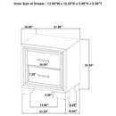 Wright 4 Pc Bedroom Set - Town Of Bargains Furniture - NY