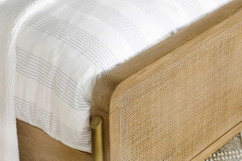Arini Upholstered Panel Bed