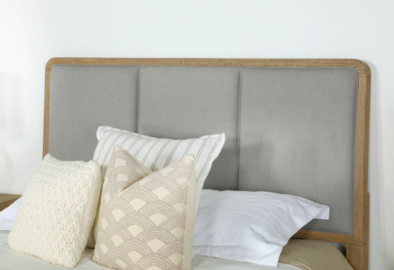 Arini Upholstered Panel Bed