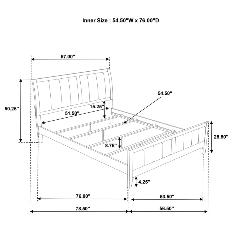 Wilkes 4 & 5 Piece E.King, Queen, Twin, & Full Bedroom Set - Town Of Bargains Furniture - NY