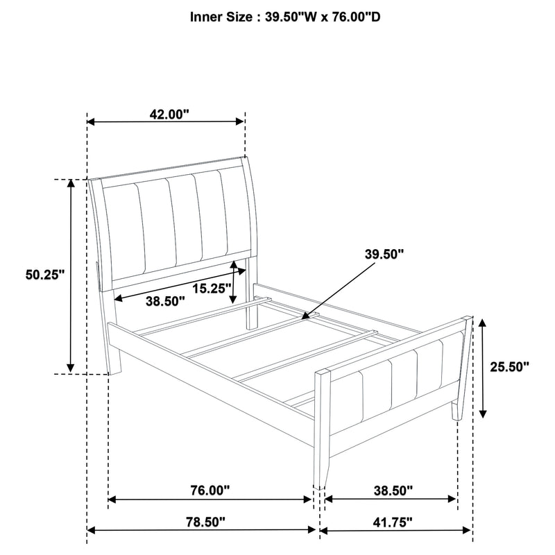 Wilkes 4 & 5 Piece E.King, Queen, Twin, & Full Bedroom Set - Town Of Bargains Furniture - NY