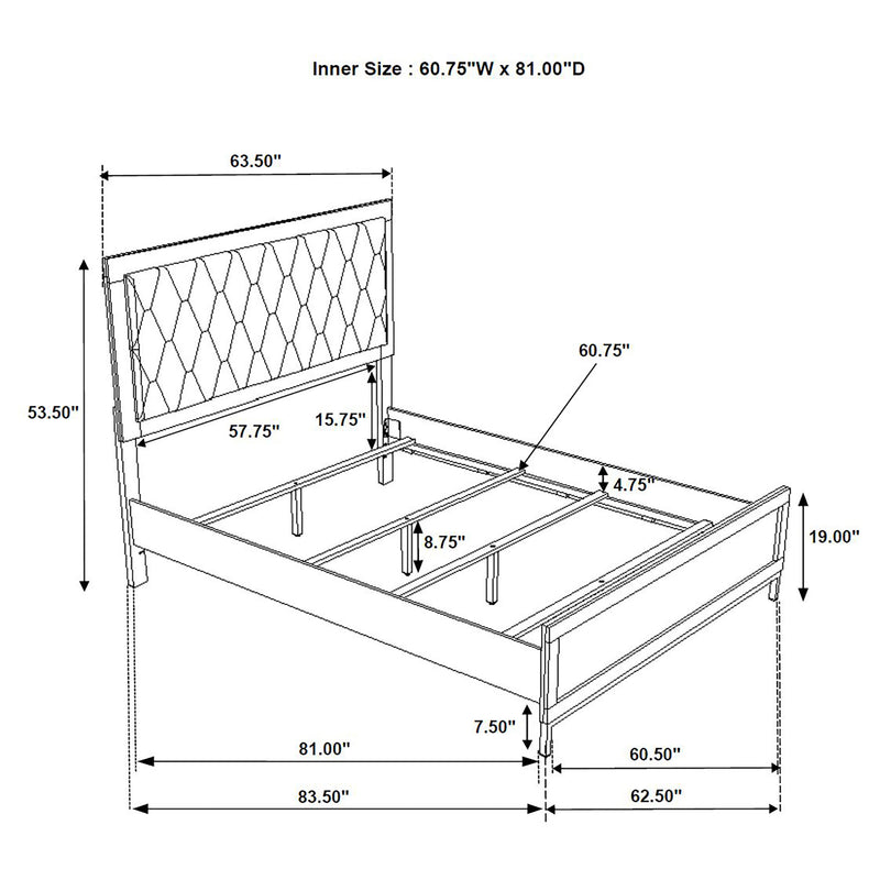 Sonora 4 & 5 Piece Bedroom Set - Town Of Bargains Furniture - NY