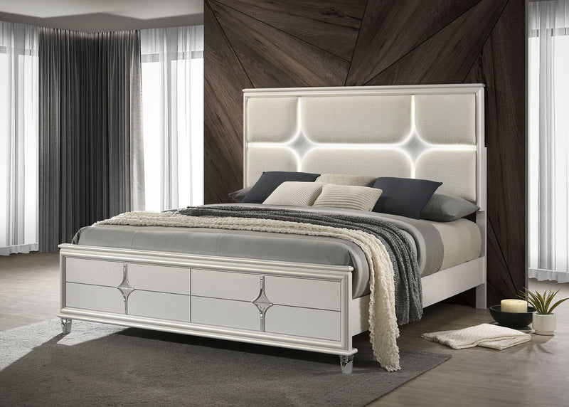 Olivia California King, E.King, & Queen Bed - Town Of Bargains Furniture - NY