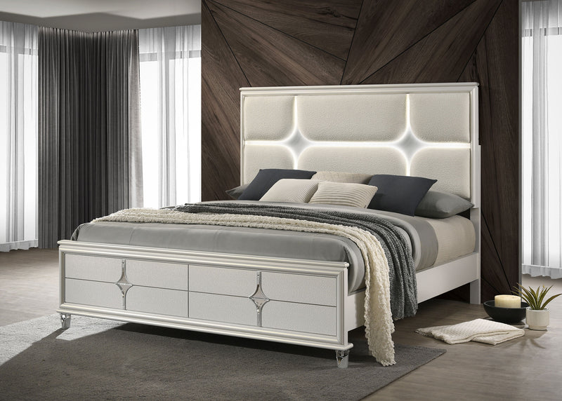 Olivia California King, E.King, & Queen Bed - Town Of Bargains Furniture - NY