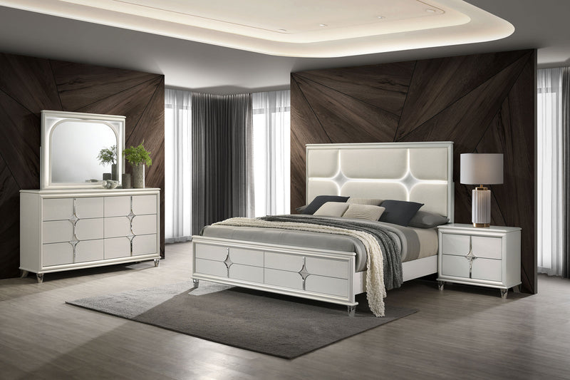 Olivia 4 & 5 Piece Bedroom Set E.King, Queen, & Cal.King - Town Of Bargains Furniture - NY