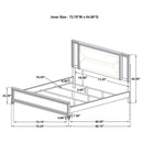 Marmore 4 Pc Bedroom Set - Town Of Bargains Furniture - NY