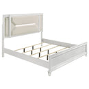 Marmore Panel Bed with LED Lighting - Town Of Bargains Furniture - NY