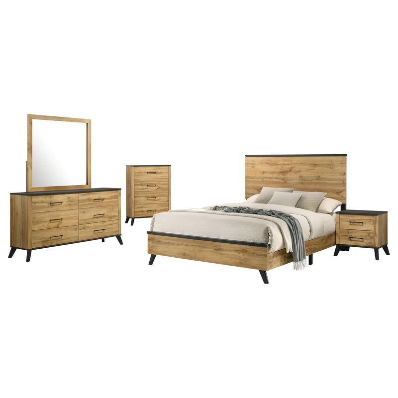 Kaywood 4 & 5 Pc Bedroom Set Full, E.King, Queen & Twin - Town Of Bargains Furniture - NY