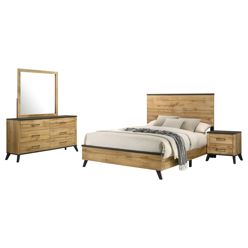 Kaywood 4 & 5 Pc Bedroom Set Full, E.King, Queen & Twin - Town Of Bargains Furniture - NY