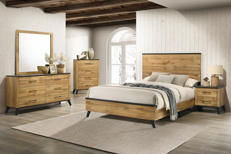 Kaywood 4 & 5 Pc Bedroom Set Full, E.King, Queen & Twin - Town Of Bargains Furniture - NY