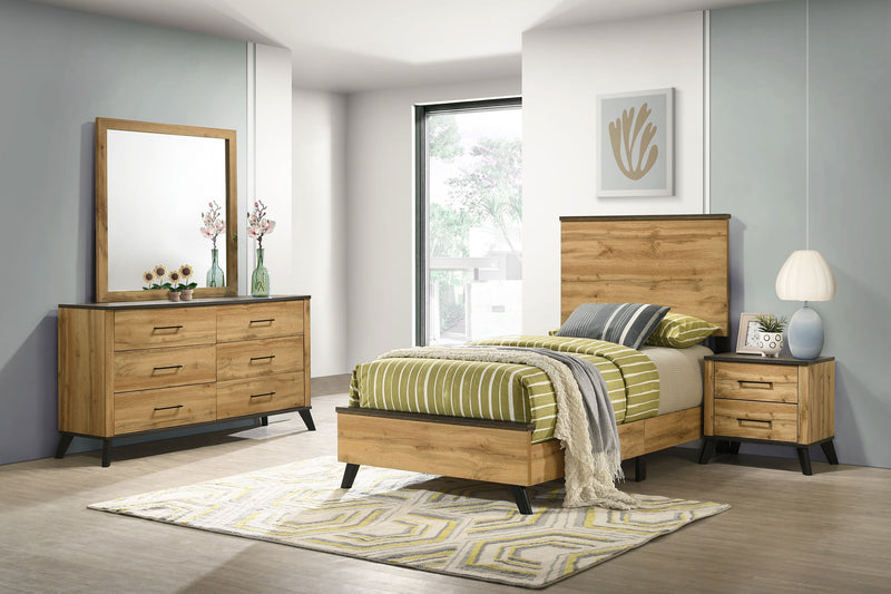Kaywood 4 & 5 Pc Bedroom Set Full, E.King, Queen & Twin - Town Of Bargains Furniture - NY