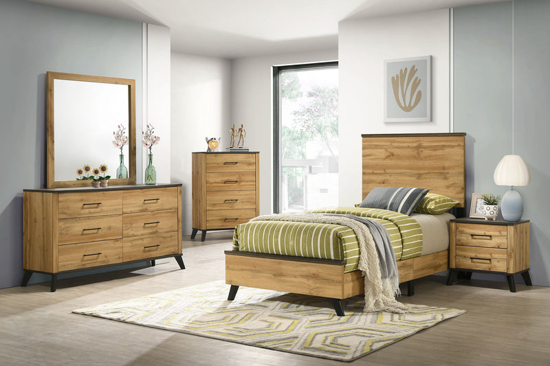 Kaywood 4 & 5 Pc Bedroom Set Full, E.King, Queen & Twin - Town Of Bargains Furniture - NY